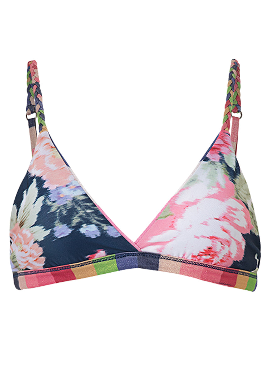 Maaji Candy Stripes Rasha Fixed Triangle Bikini Top 7 Maaji Candy Stripes Rasha Fixed Triangle Bikini Top