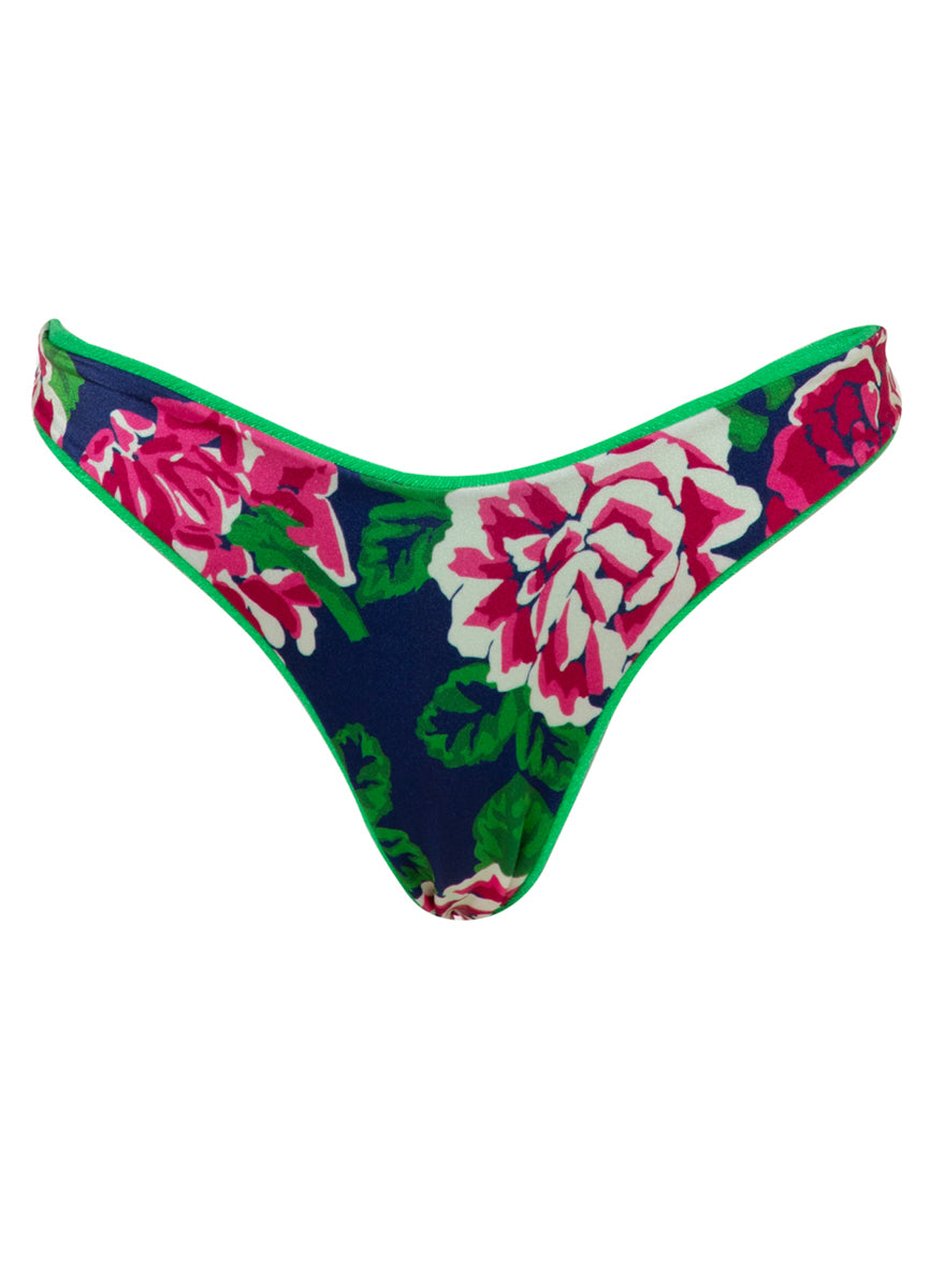 Maaji Parakeet Green Splendour Regular Rise Thin Side Bikini Bottom 7 Maaji Parakeet Green Splendour Regular Rise Thin Side Bikini Bottom