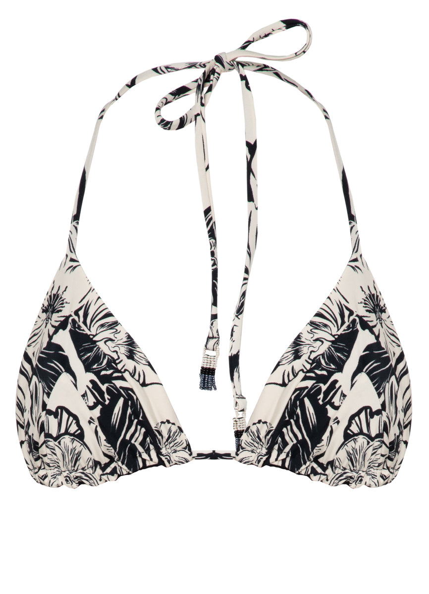 Maaji Sepia Fiori Alana Sliding Triangle Bikini Top 8 Maaji Sepia Fiori Alana Sliding Triangle Bikini Top