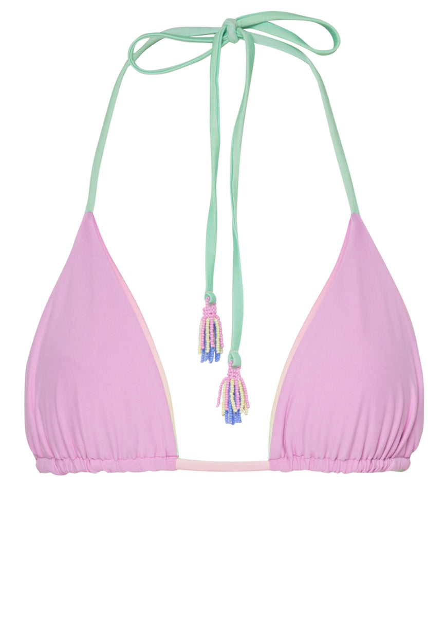 Maaji Candy Palms Balmy Sliding Triangle Bikini Top 10 Maaji Candy Palms Balmy Sliding Triangle Bikini Top