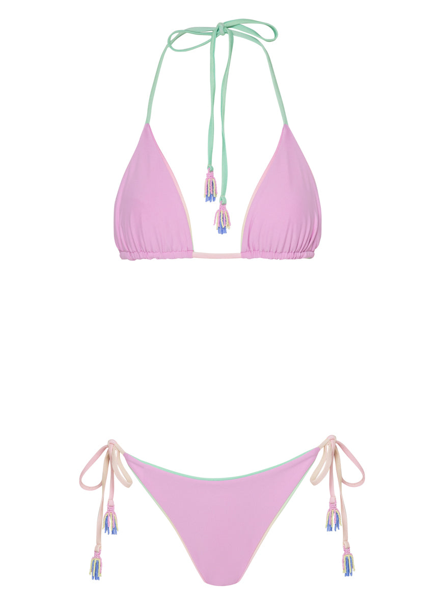 Maaji Candy Palms Balmy Sliding Triangle Bikini Top 11 Maaji Candy Palms Balmy Sliding Triangle Bikini Top