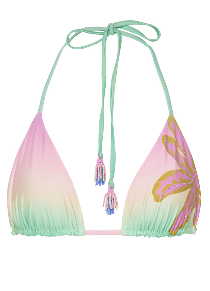 Maaji Candy Palms Balmy Sliding Triangle Bikini Top 7 Maaji Candy Palms Balmy Sliding Triangle Bikini Top