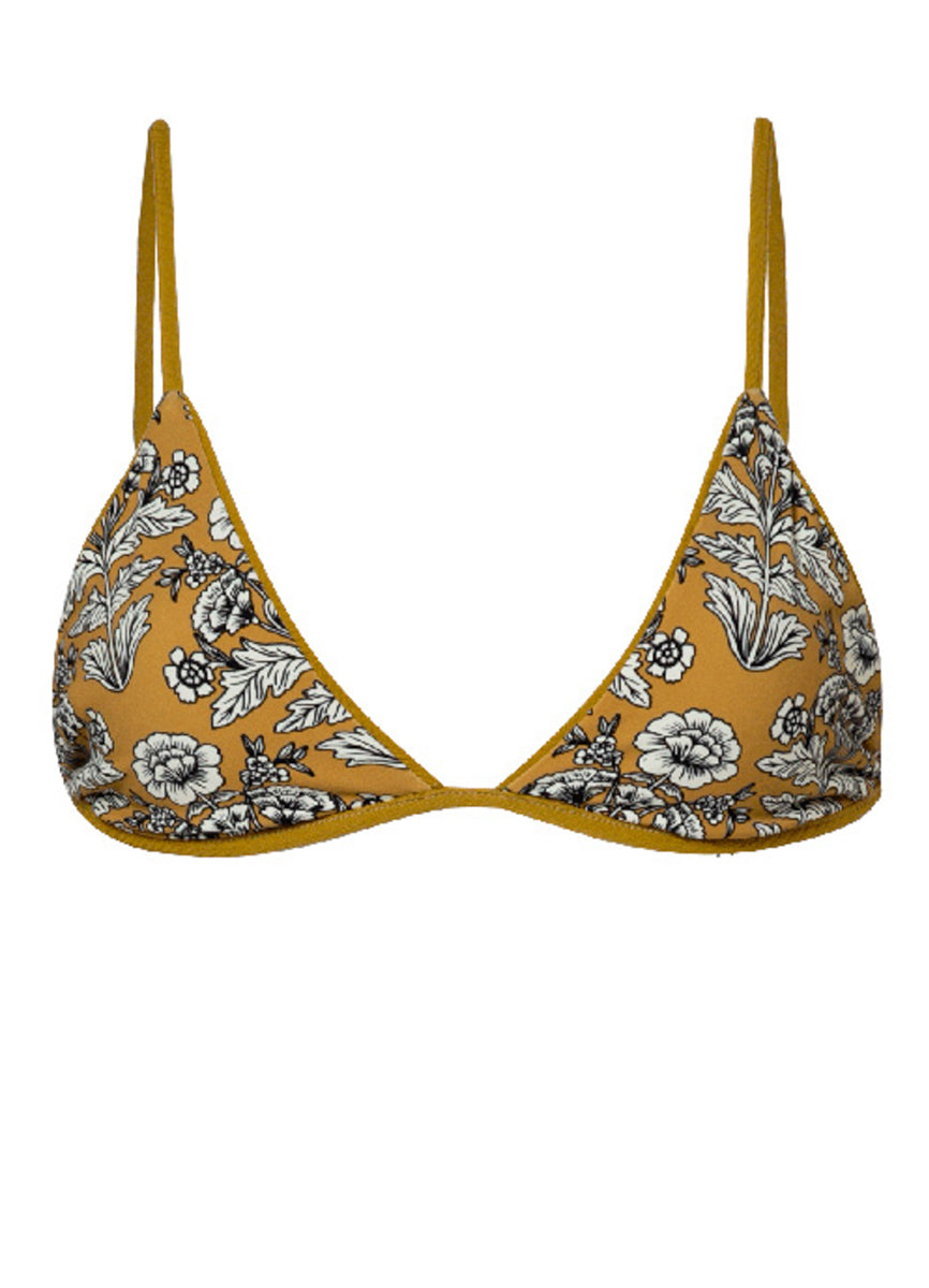 Maaji Engraved Leaves Brisa Fixed Triangle Bikini Top 5 Maaji Engraved Leaves Brisa Fixed Triangle Bikini Top
