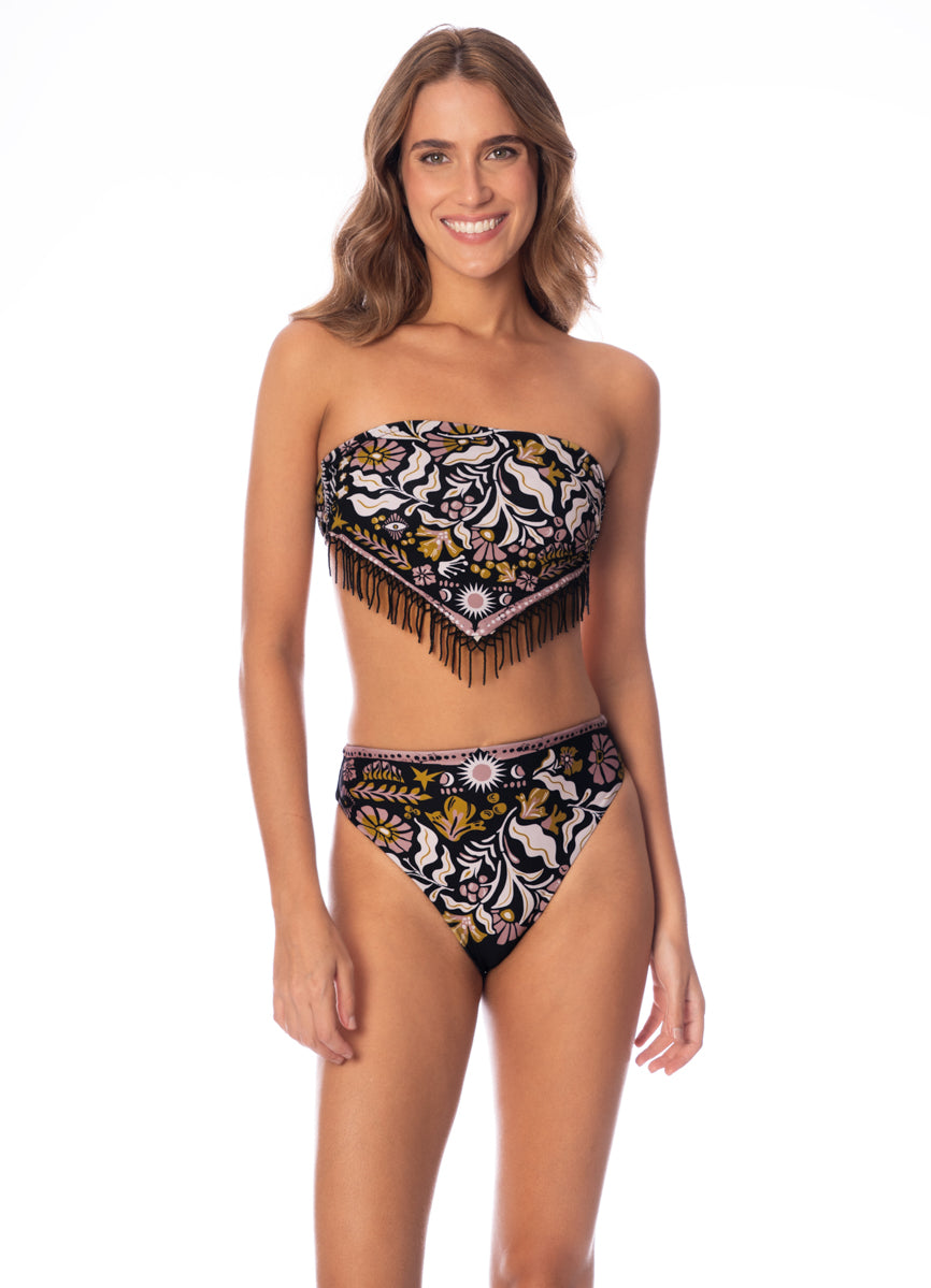 Maaji Tapestry Of Leaves Sully High Rise Classic Bikini Bottom 2 Maaji Tapestry Of Leaves Sully High Rise Classic Bikini Bottom