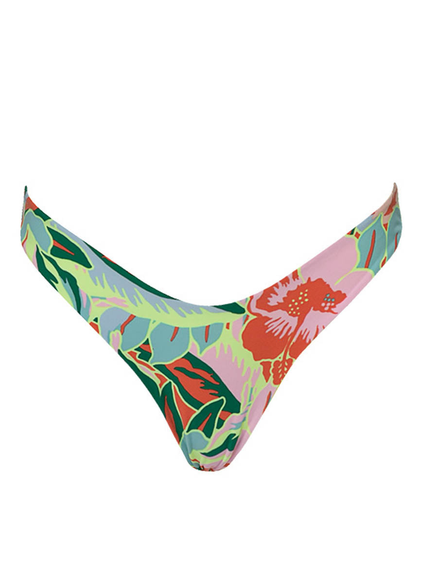 Maaji Lime Green Splendour Regular Rise Thin Side Bikini Bottom 8 Maaji Lime Green Splendour Regular Rise Thin Side Bikini Bottom