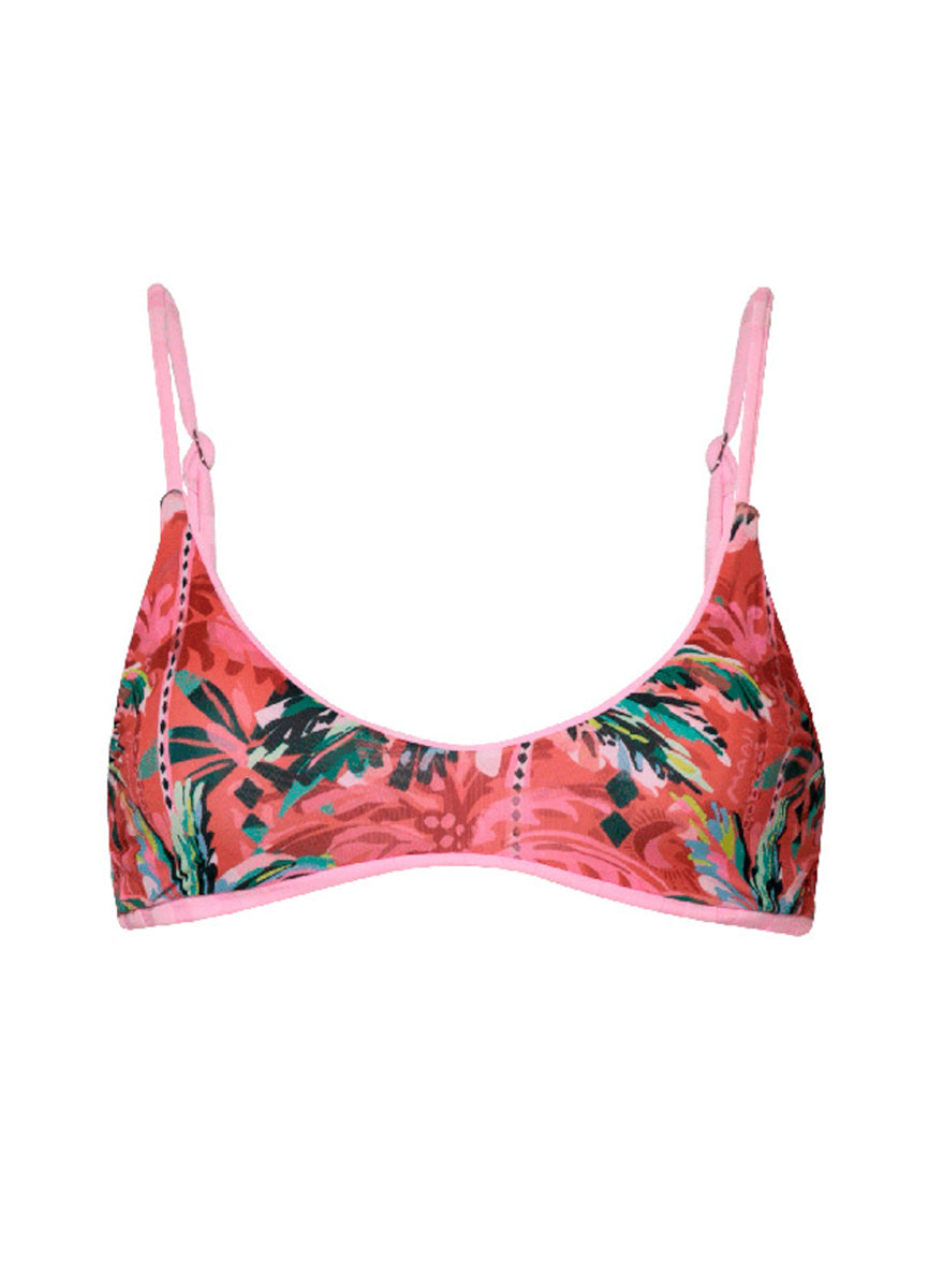 Maaji Blush Rose Liberties Classic Bralette Bikini Top 7 Maaji Blush Rose Liberties Classic Bralette Bikini Top