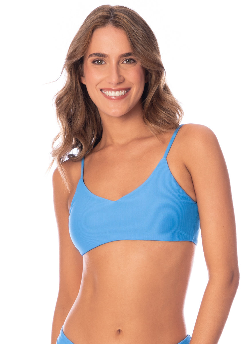 Maaji Stone Blue Praia Classic Bralette Bikini Top 3 Maaji Stone Blue Praia Classic Bralette Bikini Top