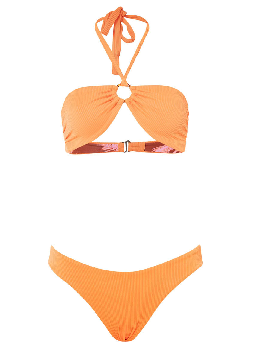 Maaji Vibrant Orange Sublimity Classic Bikini Bottom 7 Maaji Vibrant Orange Sublimity Classic Bikini Bottom