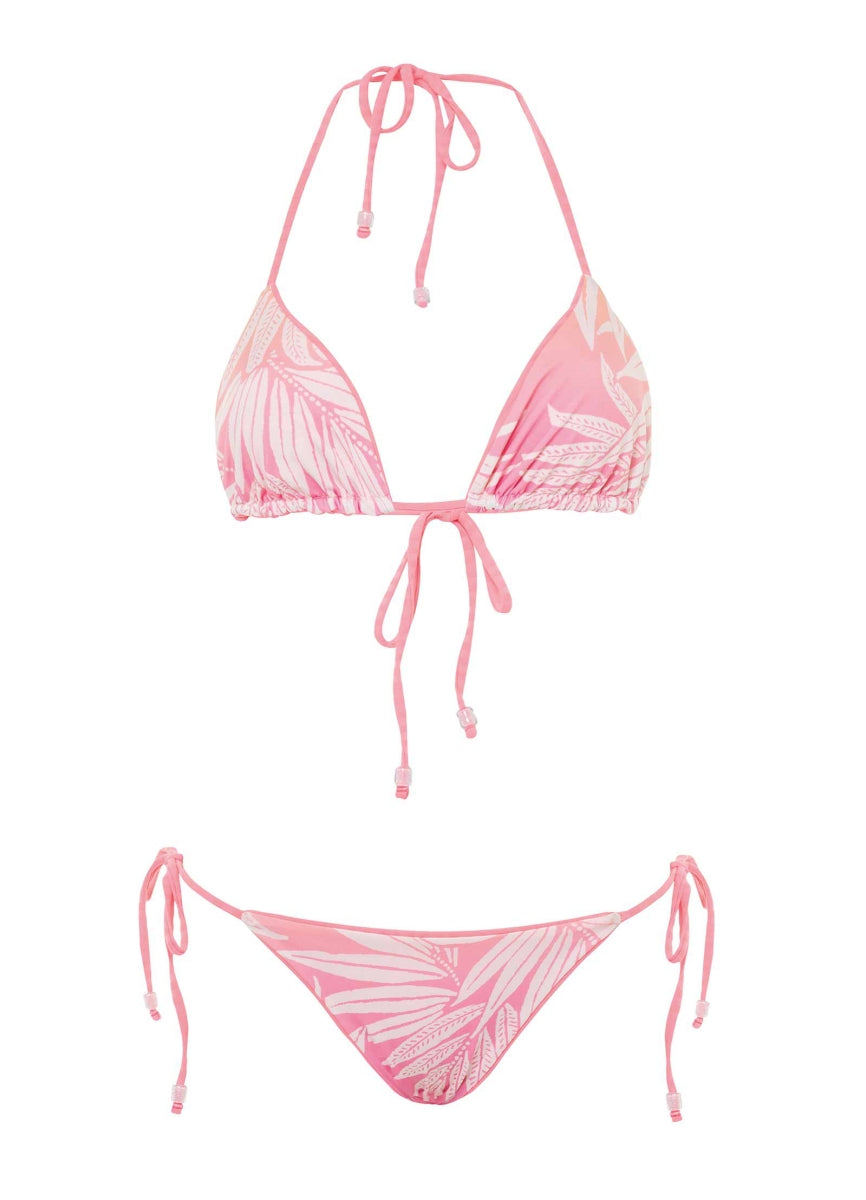 Maaji Sea Pink Balmy Sliding Triangle Bikini Top 2 Maaji Sea Pink Balmy Sliding Triangle Bikini Top