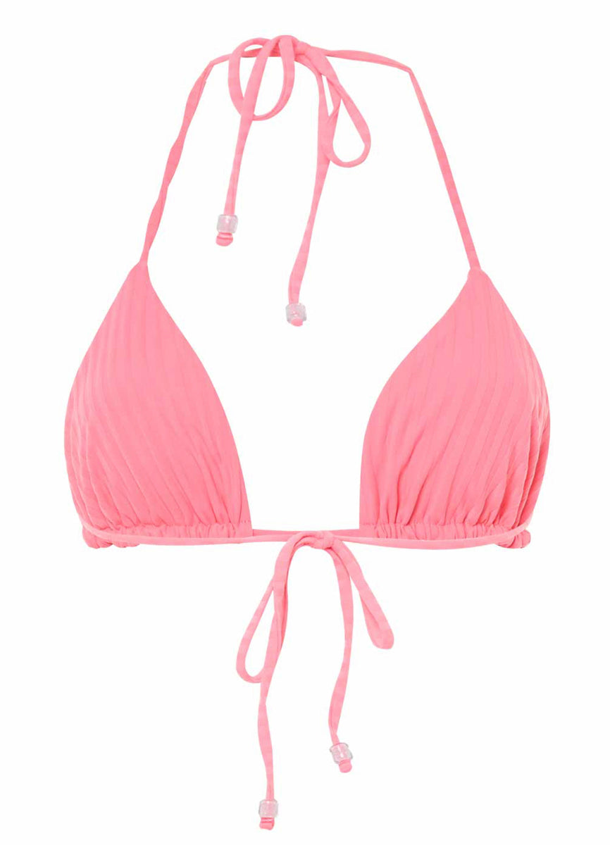 Maaji Sea Pink Balmy Sliding Triangle Bikini Top 7 Maaji Sea Pink Balmy Sliding Triangle Bikini Top