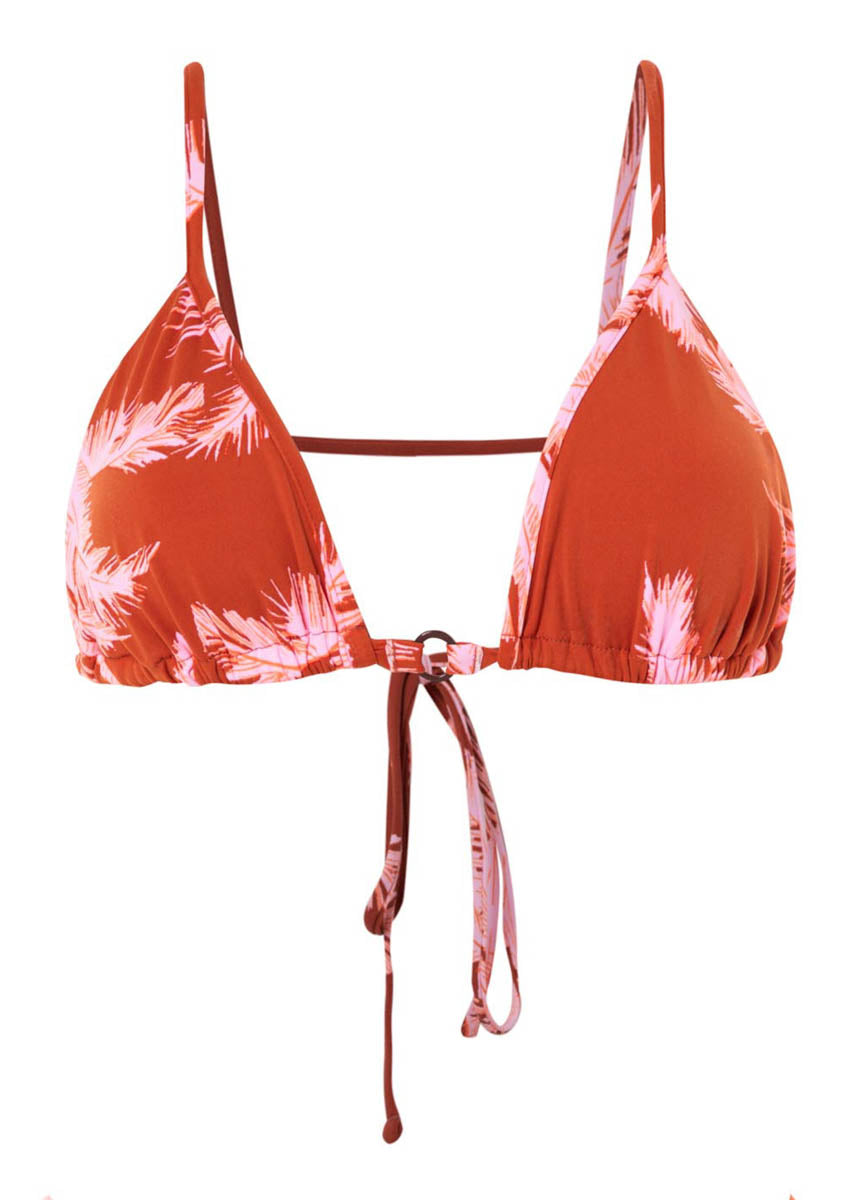 Maaji Darkred Palms Arabelle Sliding Triangle Bikini Top 5 Maaji Darkred Palms Arabelle Sliding Triangle Bikini Top