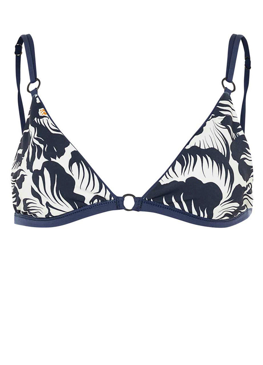Maaji French Navy Amy Fixed Triangle Bikini Top 5 Maaji French Navy Amy Fixed Triangle Bikini Top