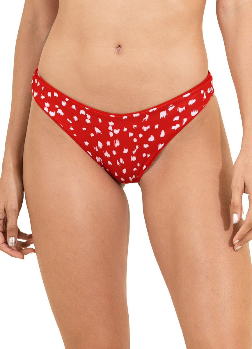 Maaji Red Camelia Sublimity Classic Bikini Bottom 2 Maaji Red Camelia Sublimity Classic Bikini Bottom
