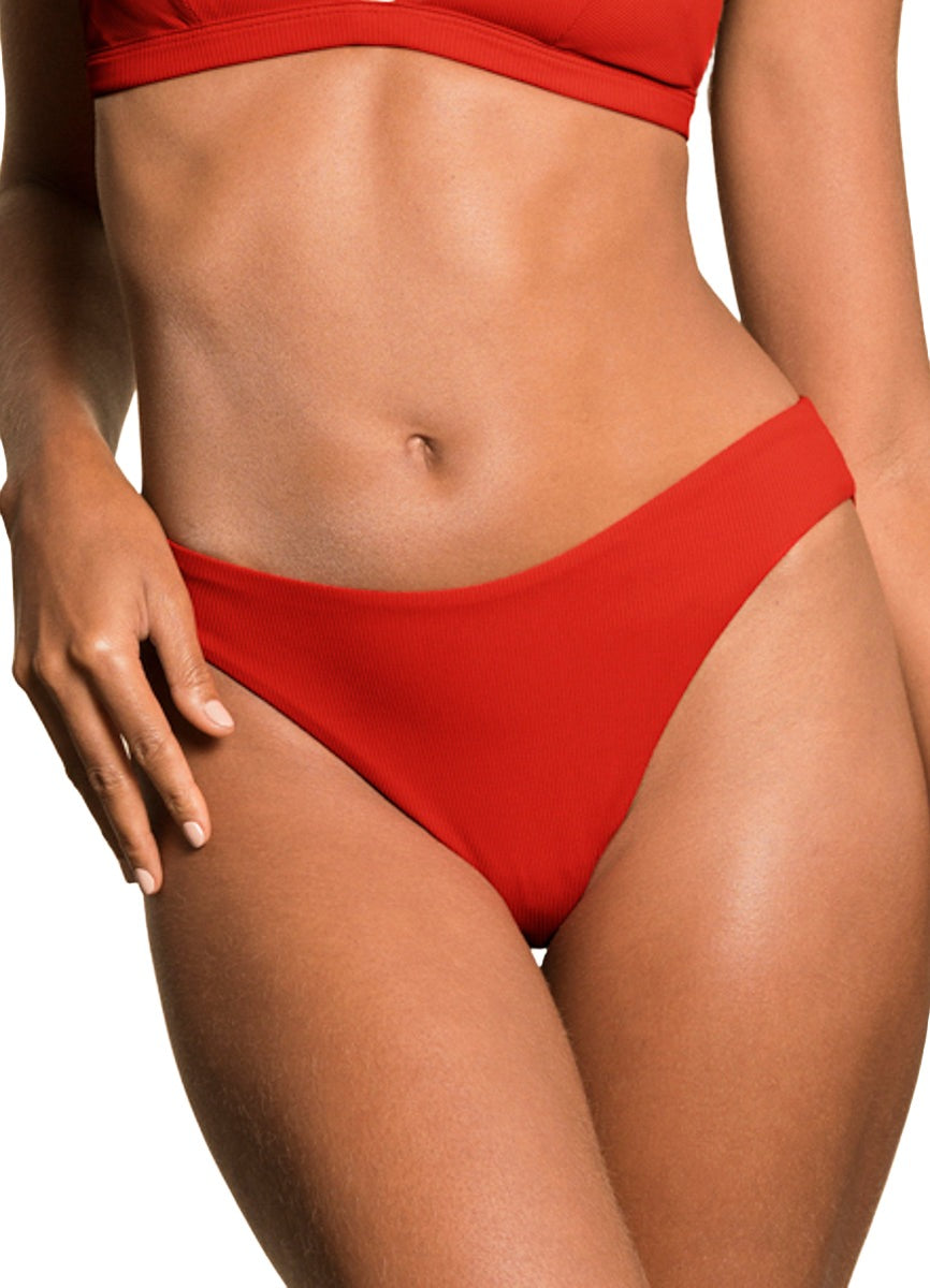 Maaji Red Camelia Sublimity Classic Bikini Bottom 3 Maaji Red Camelia Sublimity Classic Bikini Bottom
