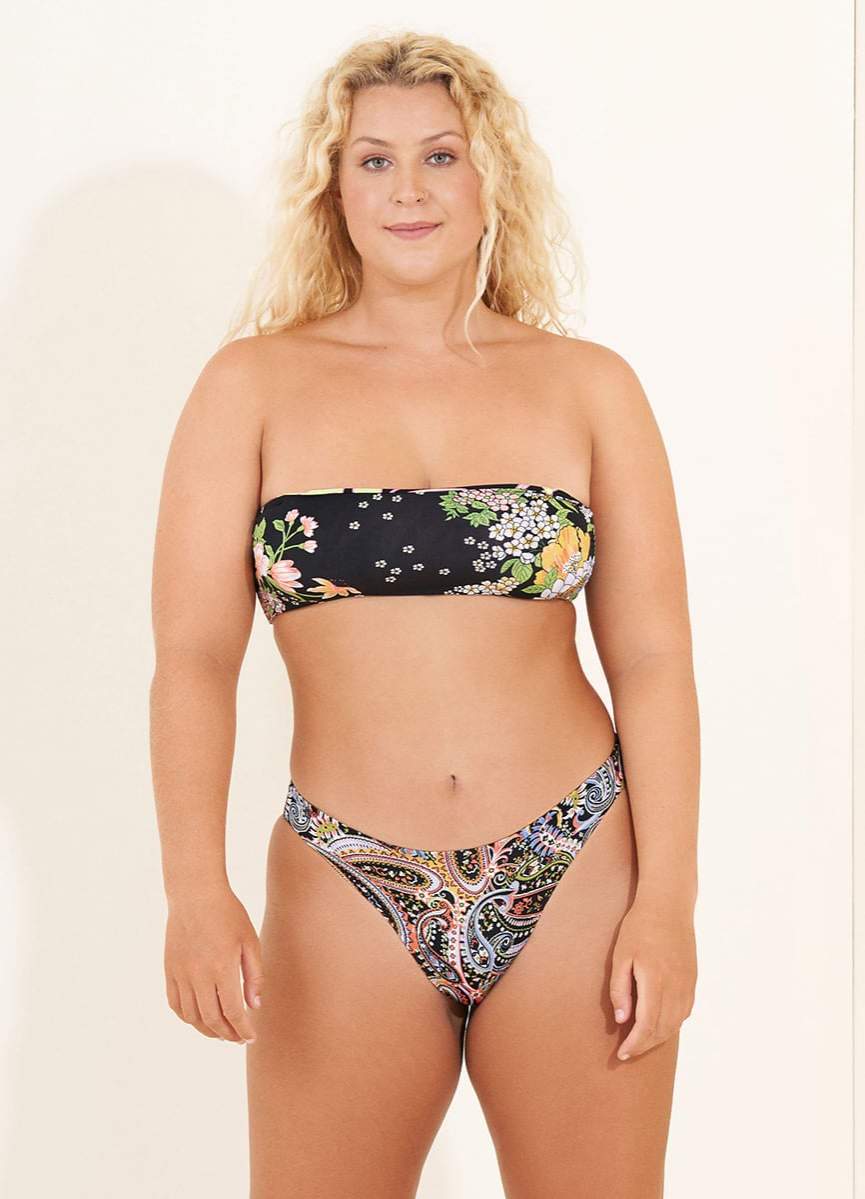 Maaji Folky Fliker Bandeau Bikini Top 5 Maaji Folky Fliker Bandeau Bikini Top