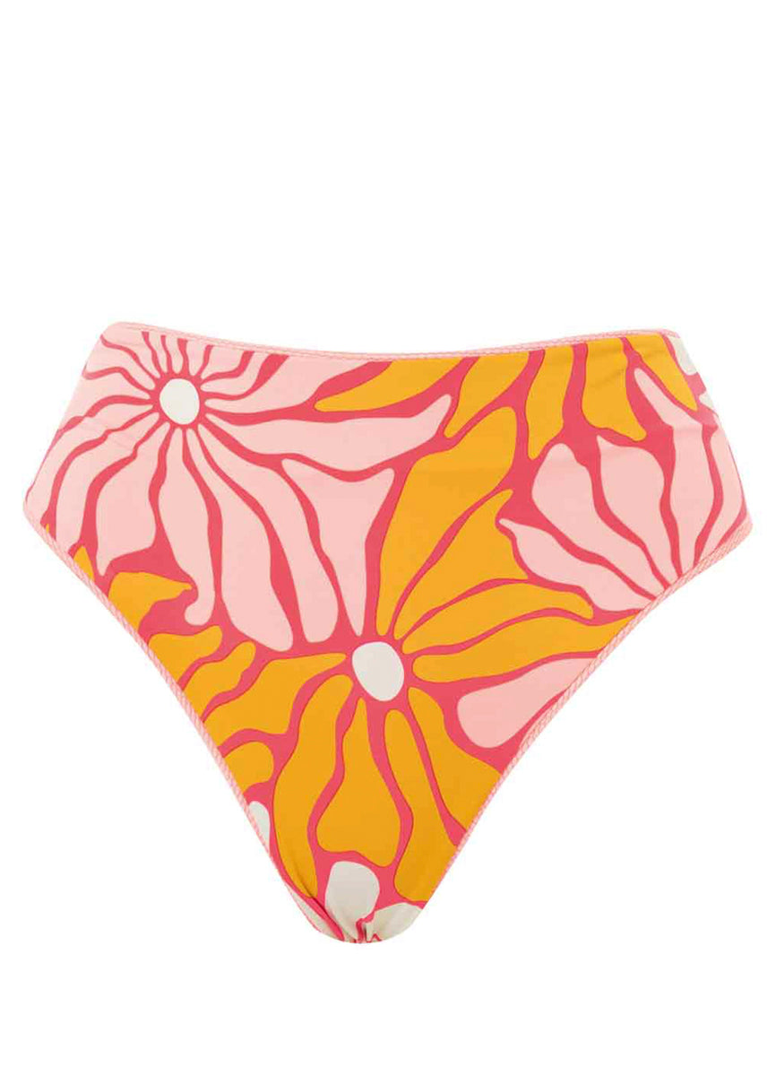 Maaji Coral Salmon Suzy Q High Rise/High Leg Bikini Bottom 6 Maaji Coral Salmon Suzy Q High Rise/High Leg Bikini Bottom