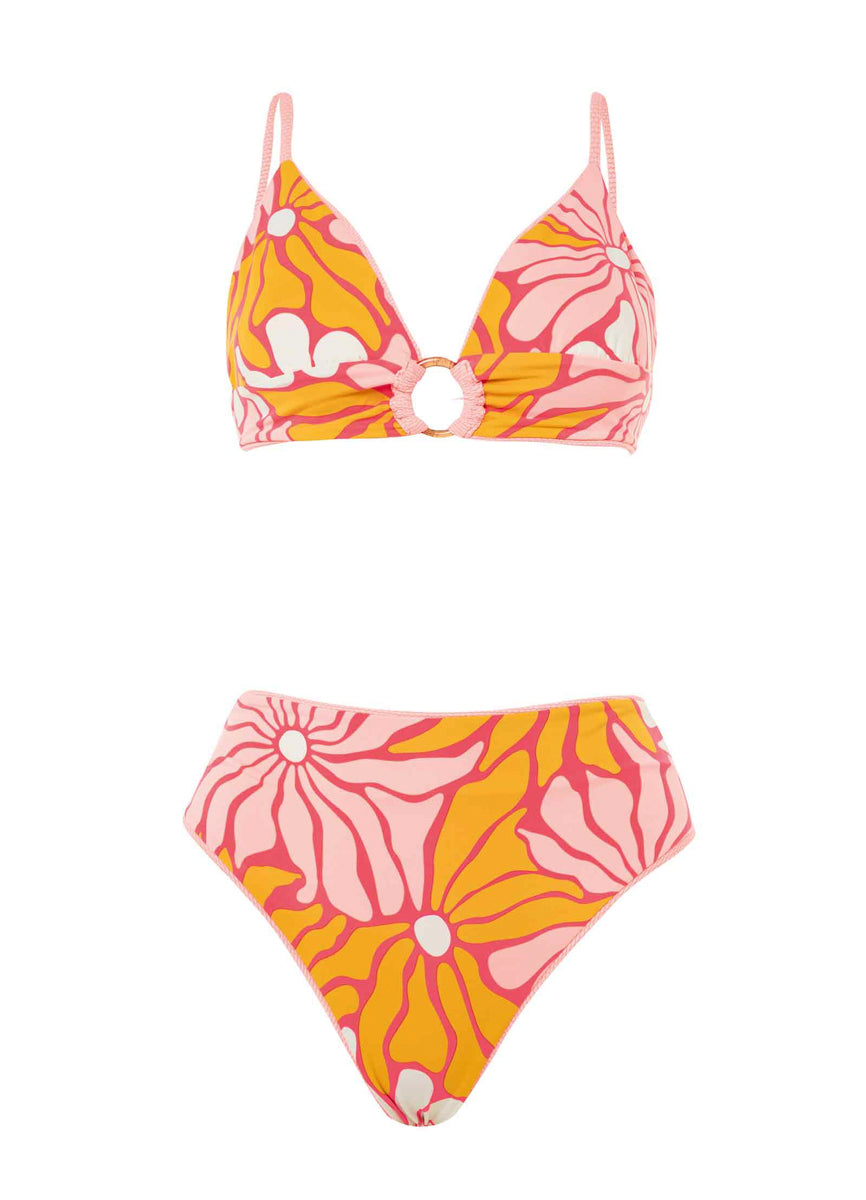 Maaji Coral Salmon Suzy Q High Rise/High Leg Bikini Bottom 8 Maaji Coral Salmon Suzy Q High Rise/High Leg Bikini Bottom