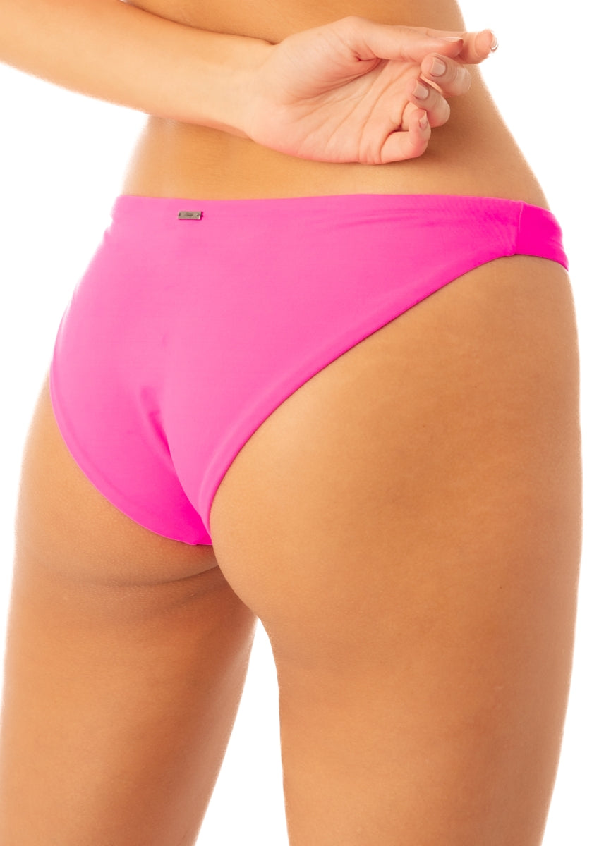 Maaji Radiant Pink Flirt Thin Side Bikini Bottom 4 Maaji Radiant Pink Flirt Thin Side Bikini Bottom