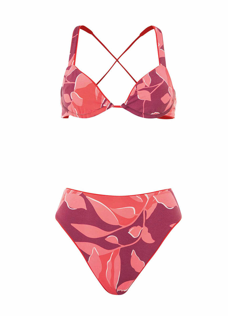 Maaji Scarlet Red Caylee Unmolded Underwire Bikini Top 8 Maaji Scarlet Red Caylee Unmolded Underwire Bikini Top