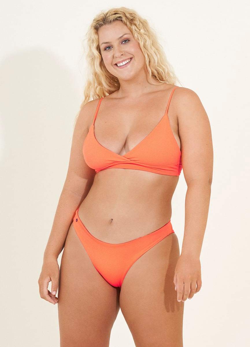 Maaji Orange Poppy Sublimity Classic Bikini Bottom 3 Maaji Orange Poppy Sublimity Classic Bikini Bottom
