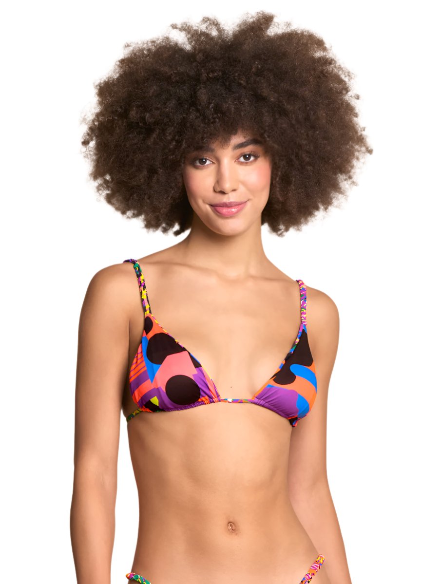 Maaji Rhapsody Crispy Sliding Triangle Bikini Top 2 Maaji Rhapsody Crispy Sliding Triangle Bikini Top