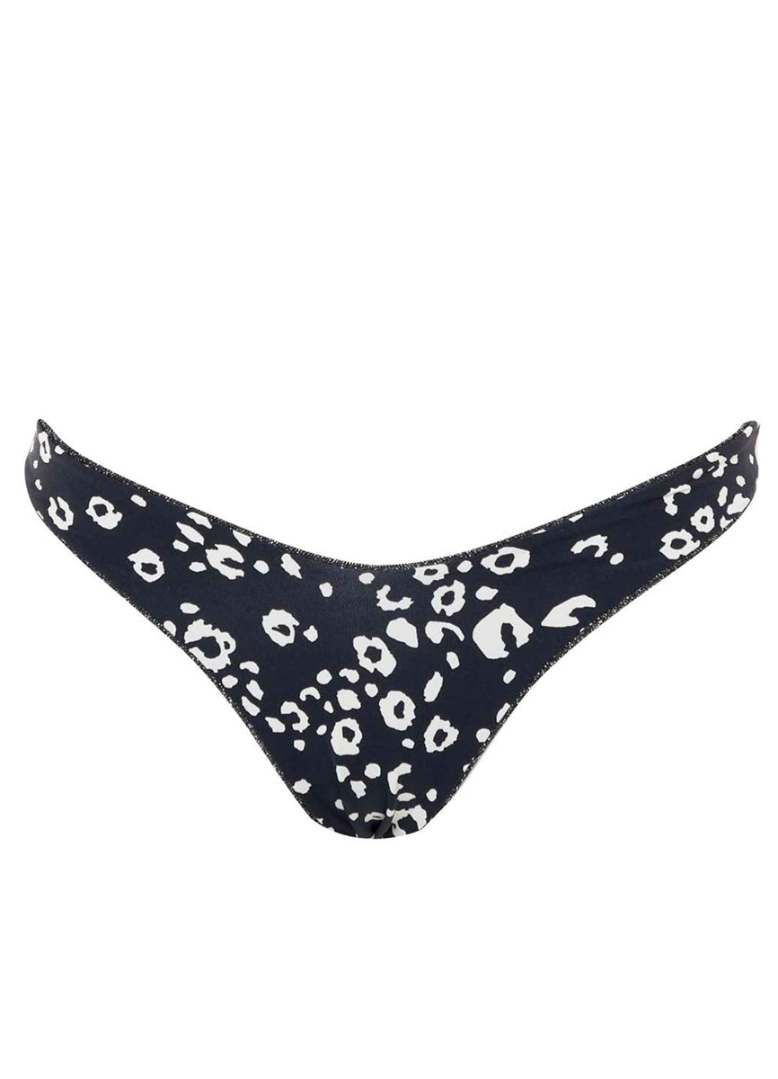 Maaji Silver Black Splendour High Leg Bikini Bottom 5 Maaji Silver Black Splendour High Leg Bikini Bottom