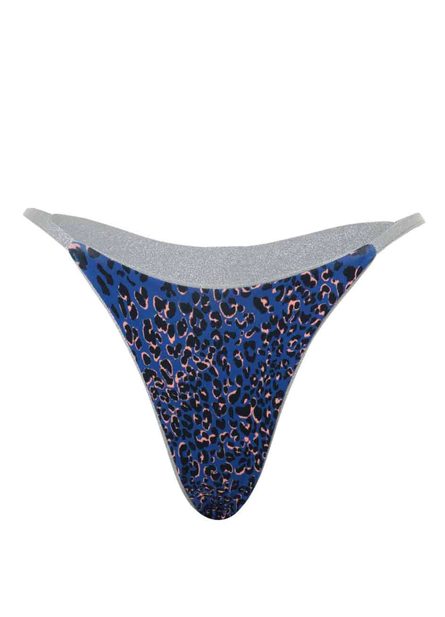 Maaji Silver Shine Micro Midi Single Strap Bikini Bottom 6 Maaji Silver Shine Micro Midi Single Strap Bikini Bottom