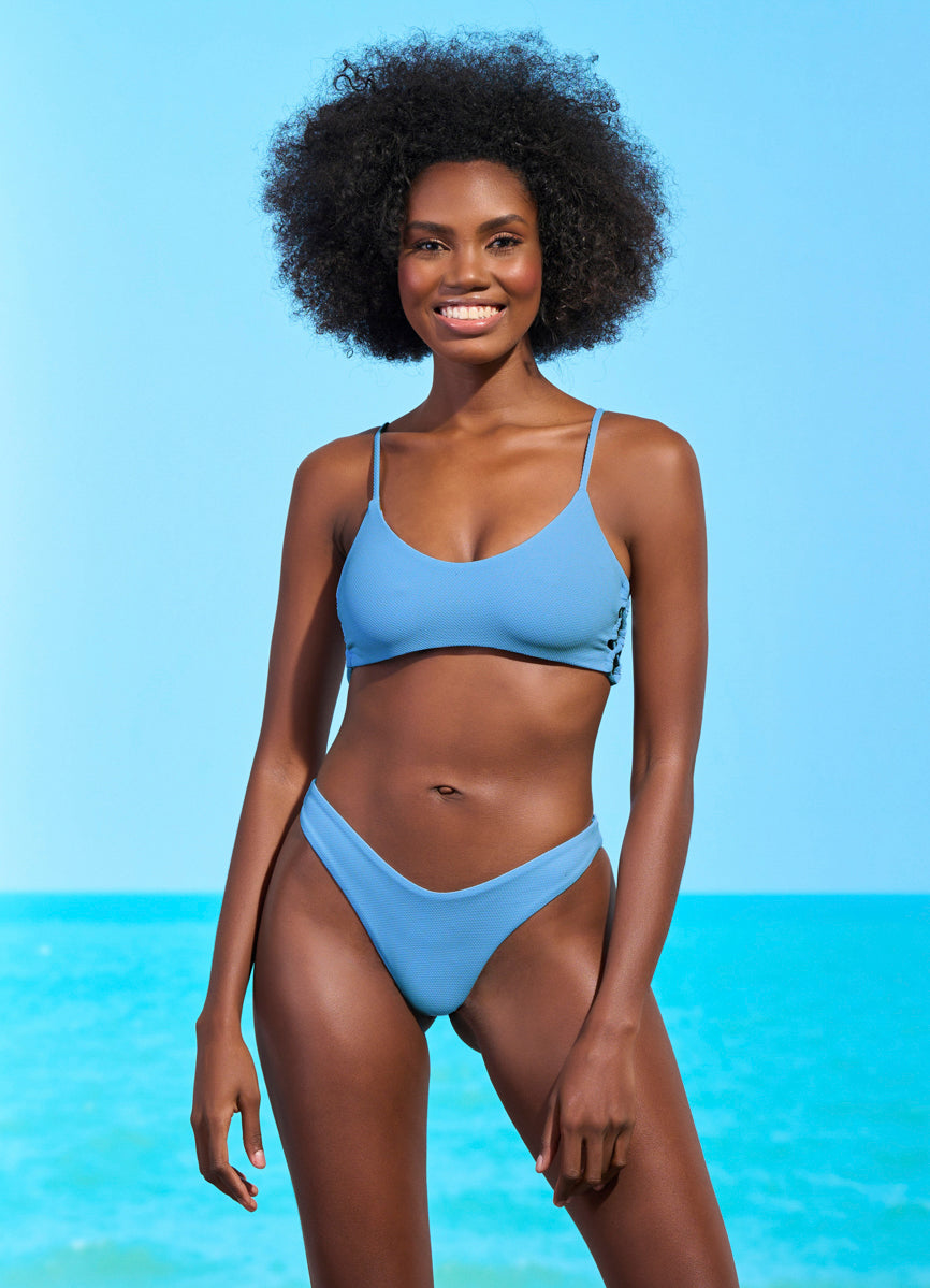 Maaji Stone Blue Splendour High Leg Bikini Bottom 5 Maaji Stone Blue Splendour High Leg Bikini Bottom