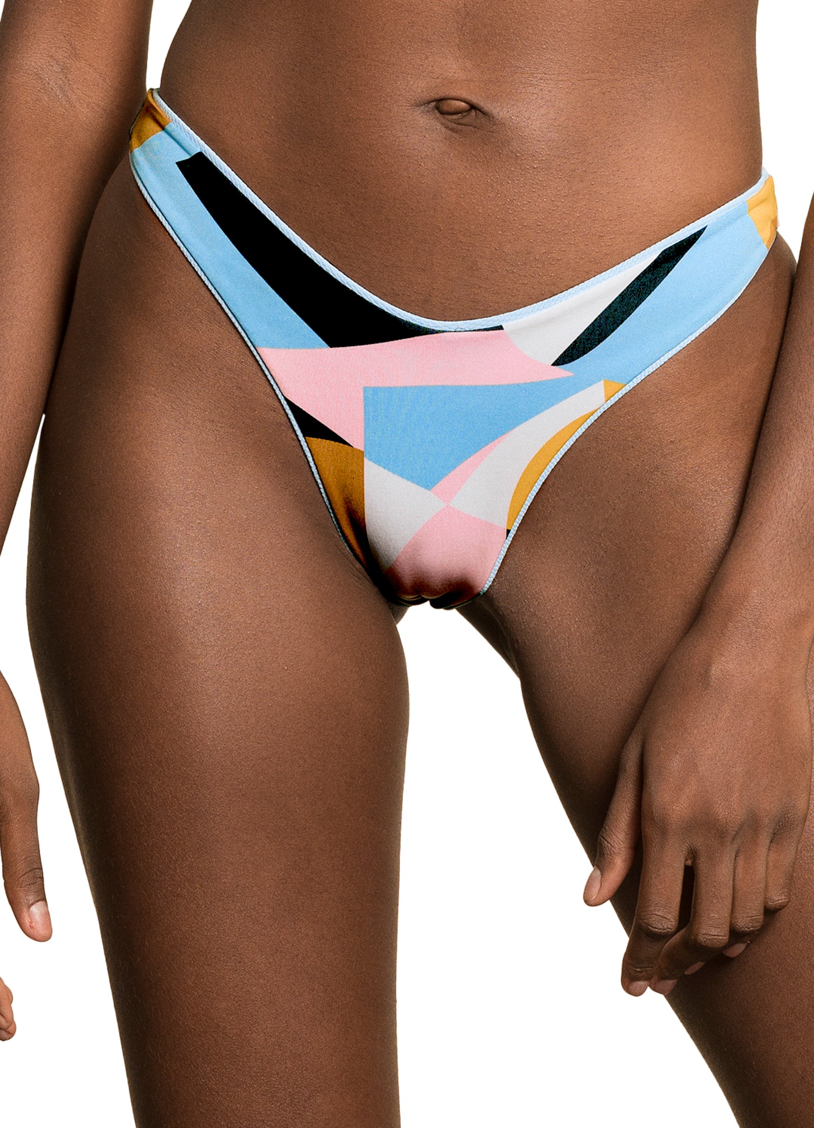 Maaji Stone Blue Splendour High Leg Bikini Bottom 8 Maaji Stone Blue Splendour High Leg Bikini Bottom