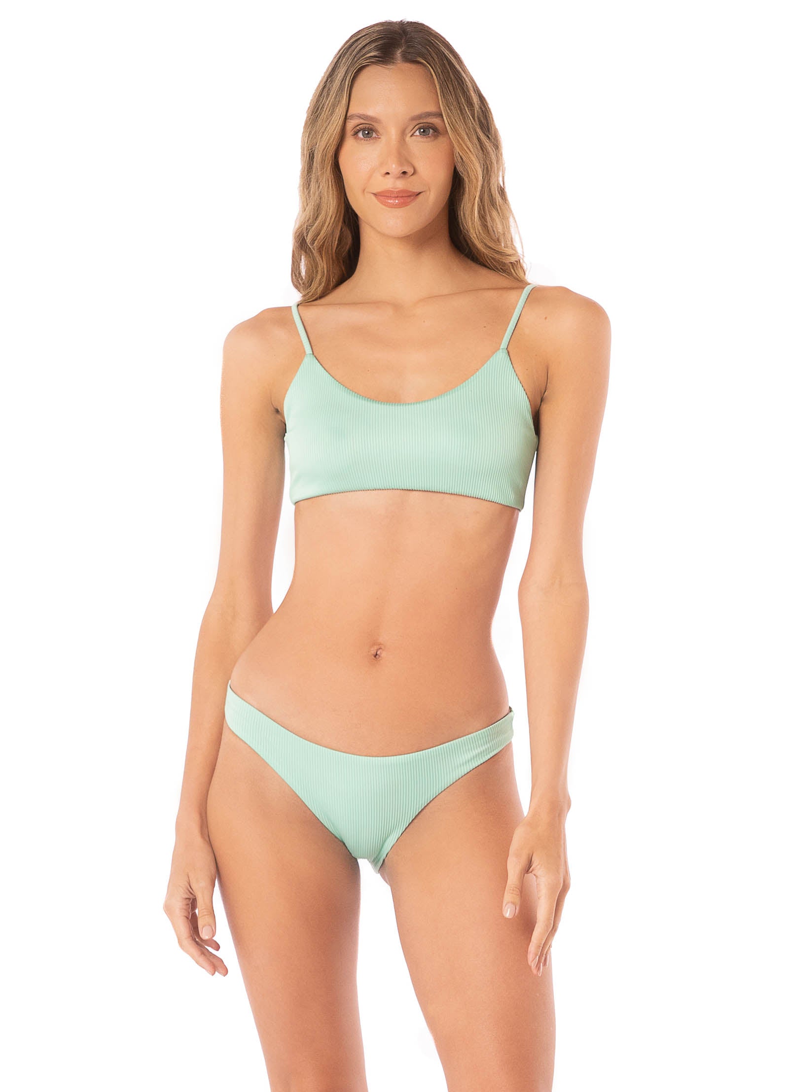 Maaji Fair Aqua Lanai reversible bralette bikini top