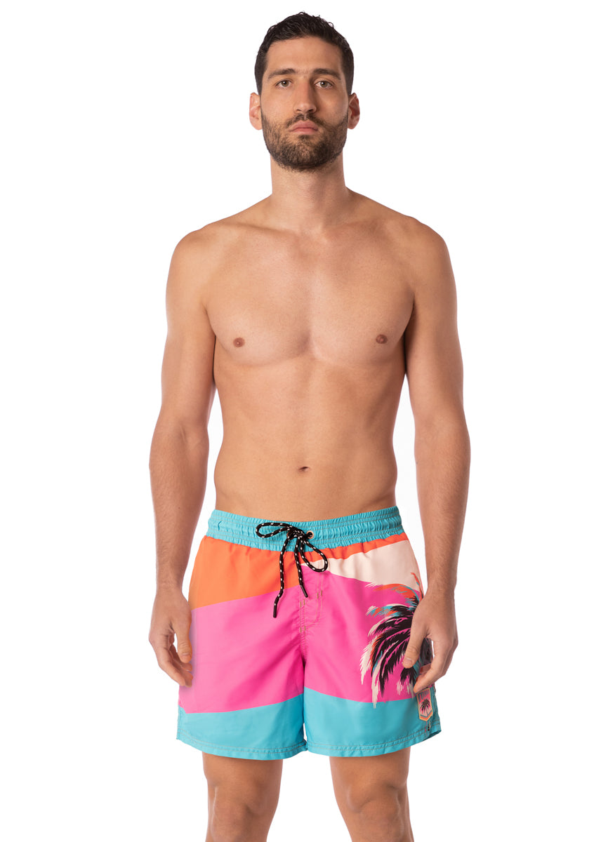 Maaji Electric Sunrise Sailor Men Trunks 1 Maaji Electric Sunrise Sailor Men Trunks