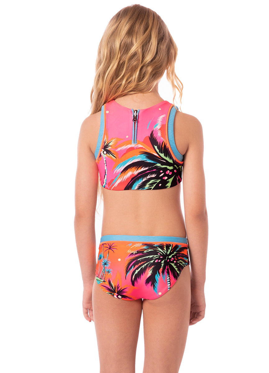 Maaji Electric Sunrise Maddy Girls Bikini Set 3 Maaji Electric Sunrise Maddy Girls Bikini Set