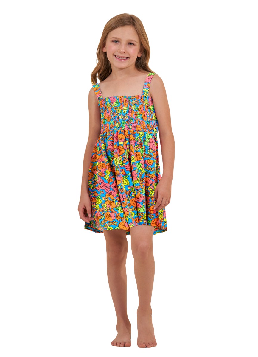 Maaji Poppy Bouquet Girls Short Dress 1 Maaji Poppy Bouquet Girls Short Dress