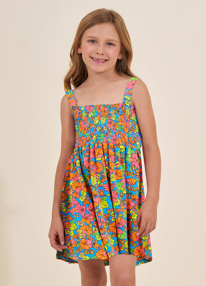 Maaji Poppy Bouquet Girls Short Dress 3 Maaji Poppy Bouquet Girls Short Dress