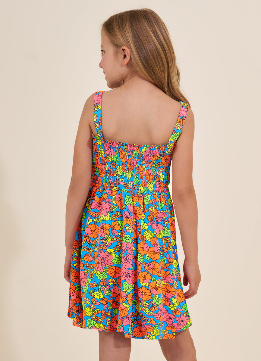 Maaji Poppy Bouquet Girls Short Dress 4 Maaji Poppy Bouquet Girls Short Dress