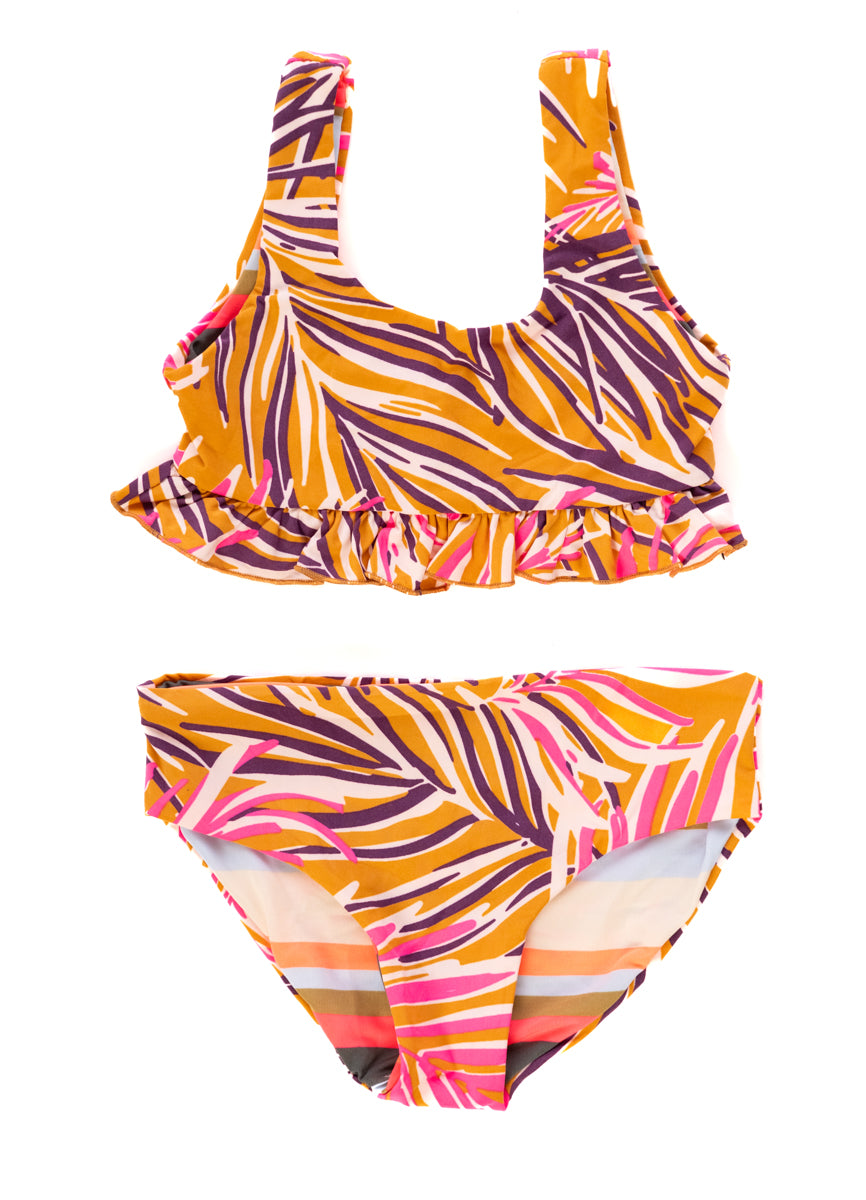 Maaji Caramel Foliage girls bikini set