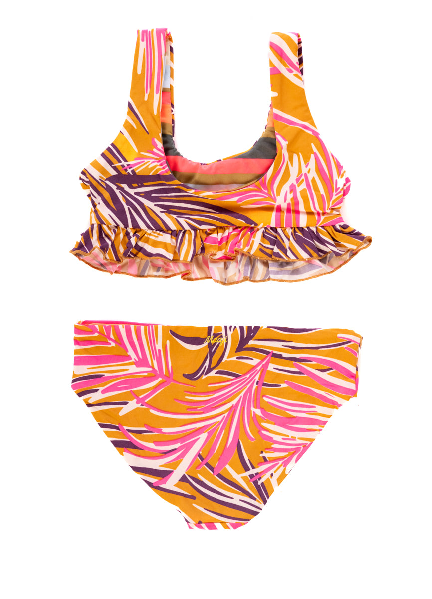 Maaji Caramel Foliage girls bikini set 2 Maaji Caramel Foliage girls bikini set