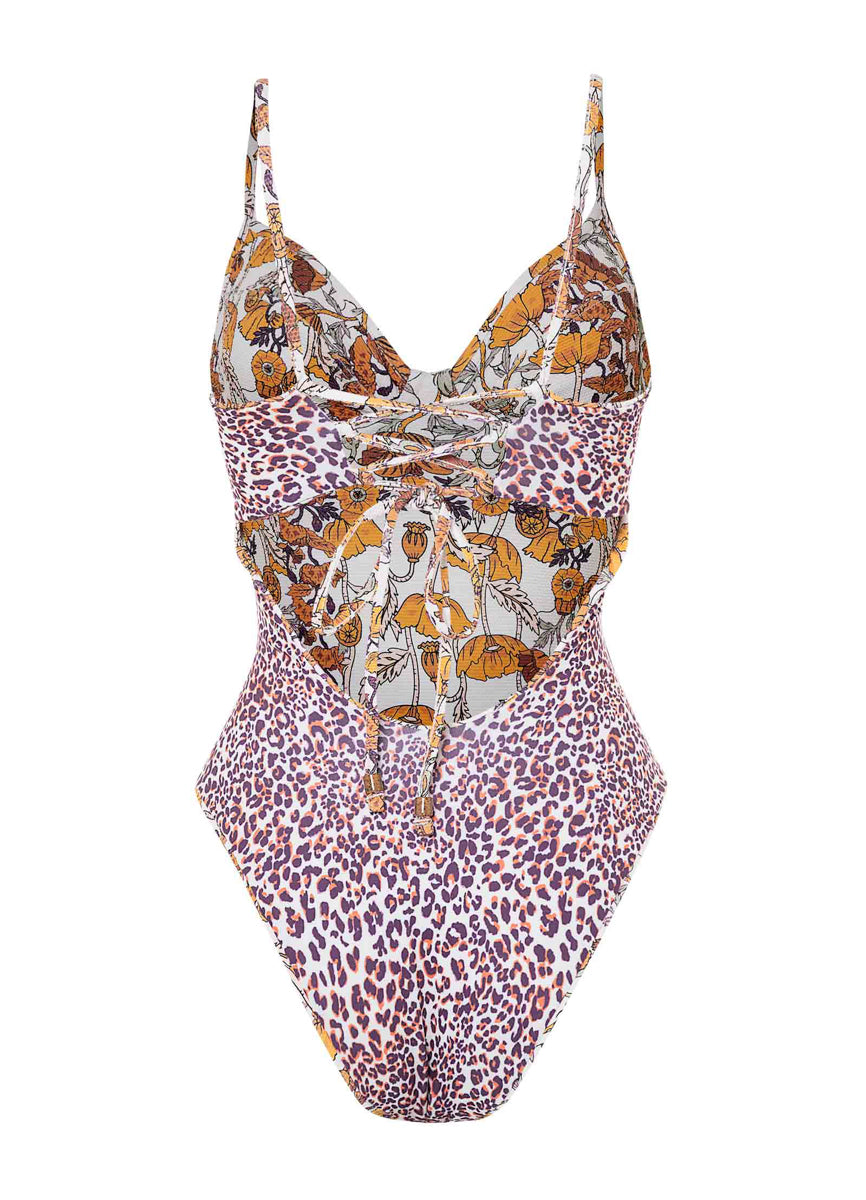 Maaji Antique Botanical Debora Underwire One Piece 3 Maaji Antique Botanical Debora Underwire One Piece