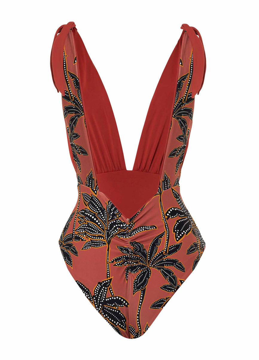Maaji Burgundy Faena Plunge One Piece 6 Maaji Burgundy Faena Plunge One Piece
