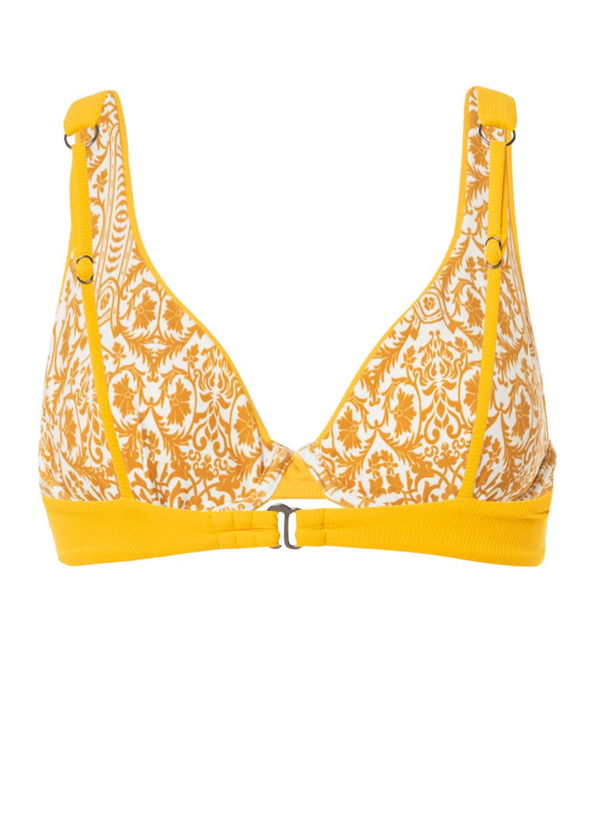 Maaji Amber Yellow Macarenna Unmolded Underwire Bikini Top 13 Maaji Amber Yellow Macarenna Unmolded Underwire Bikini Top