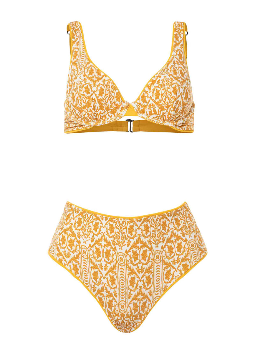 Maaji Amber Yellow Macarenna Unmolded Underwire Bikini Top 24 Maaji Amber Yellow Macarenna Unmolded Underwire Bikini Top